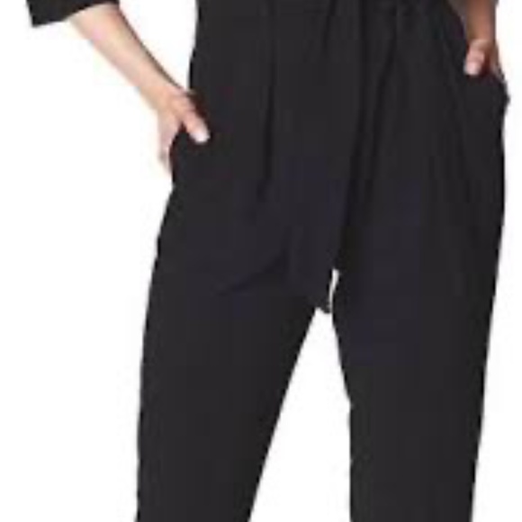 ba&sh CYCY Noir Lady Jumpsuit Sz 3 (10 US) - Picture 2 of 15